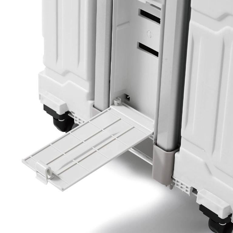 Honeymoon 摺疊行走箱75L(大)-奶灰色