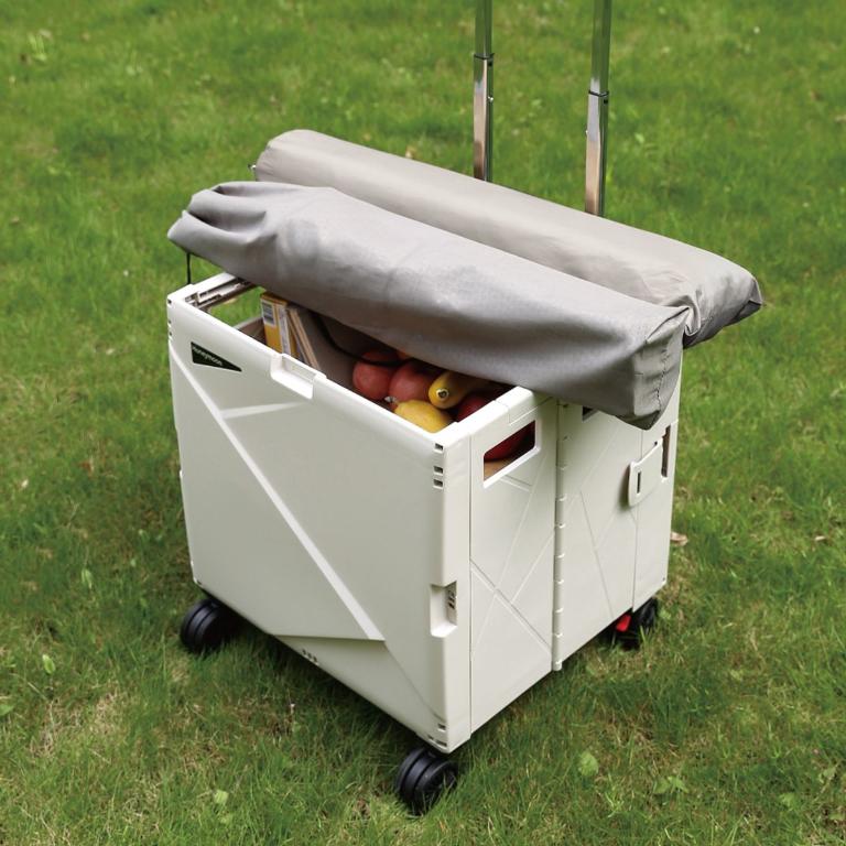 Honeymoon 萬用購物車55L-米白色