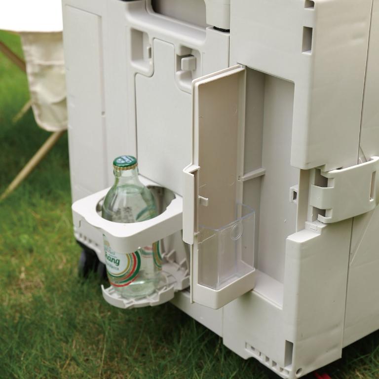 Honeymoon 萬用購物車55L-米白色