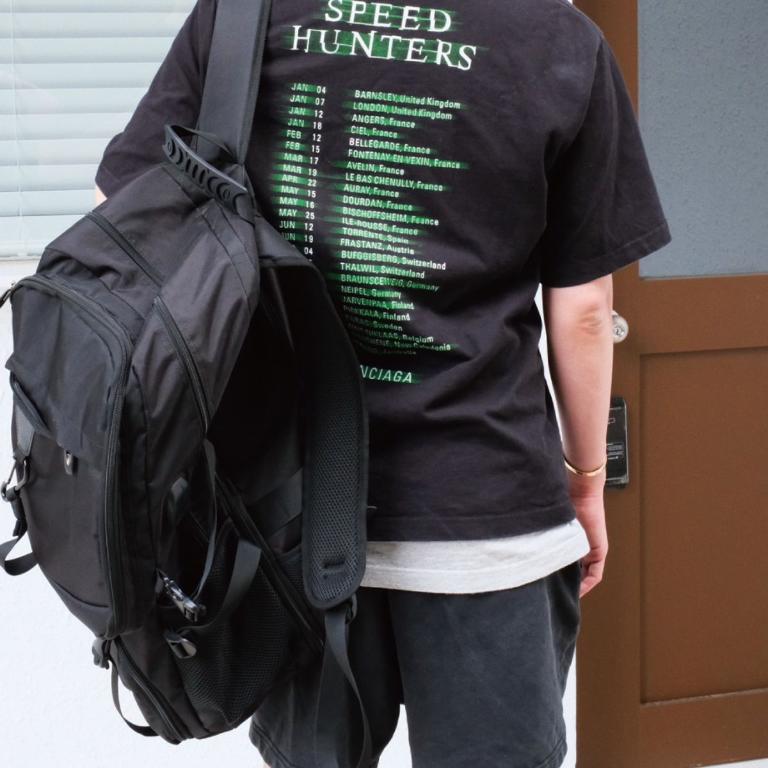 Honeymoon 超能裝旅行後背包-黑色