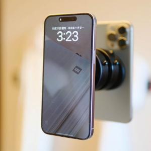 Honeymoon 720°可旋轉 真空吸附手機支架-經典黑