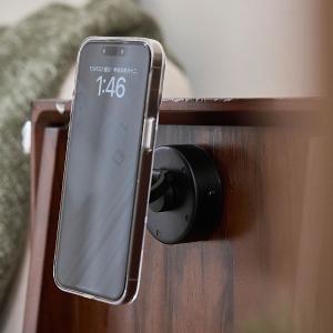 Honeymoon 720°可旋轉 真空吸附手機支架-經典黑