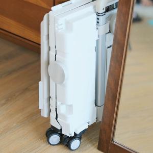 Honeymoon 摺疊行走箱75L(大)-奶灰色