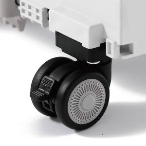 Honeymoon 摺疊行走箱75L(大)-奶灰色