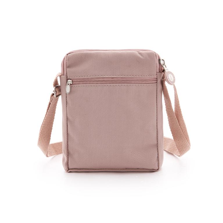 B.S.D.S冰山袋鼠 - 時光旅人 - 知性直立雙層斜背小包 - 奶茶杏【B129-3C】