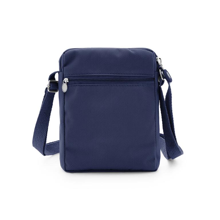 B.S.D.S冰山袋鼠 - 時光旅人 - 知性直立雙層斜背小包 - 藍色【B129-3B】