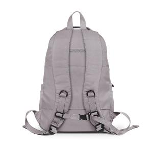 B.S.D.S冰山袋鼠 - 時光旅人 - 知性多夾層附插袋胸扣後背包 - 薄霧灰【B1254GR】