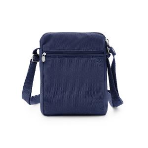 B.S.D.S冰山袋鼠 - 時光旅人 - 知性直立雙層斜背小包 - 藍色【B129-3B】