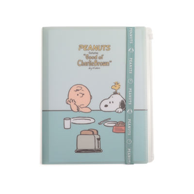 Peanuts史努比6+1多功能資料夾附束帶