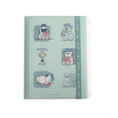 Peanuts史努比6+1多功能資料夾附束帶