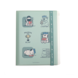 Peanuts史努比6+1多功能資料夾附束帶