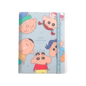 蠟筆小新6+1多功能資料夾附束帶