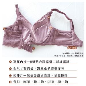 【思薇爾】花都夢蝶系列B-E罩軟鋼圈涼感蕾絲刺繡集中包覆女內衣(黑色)