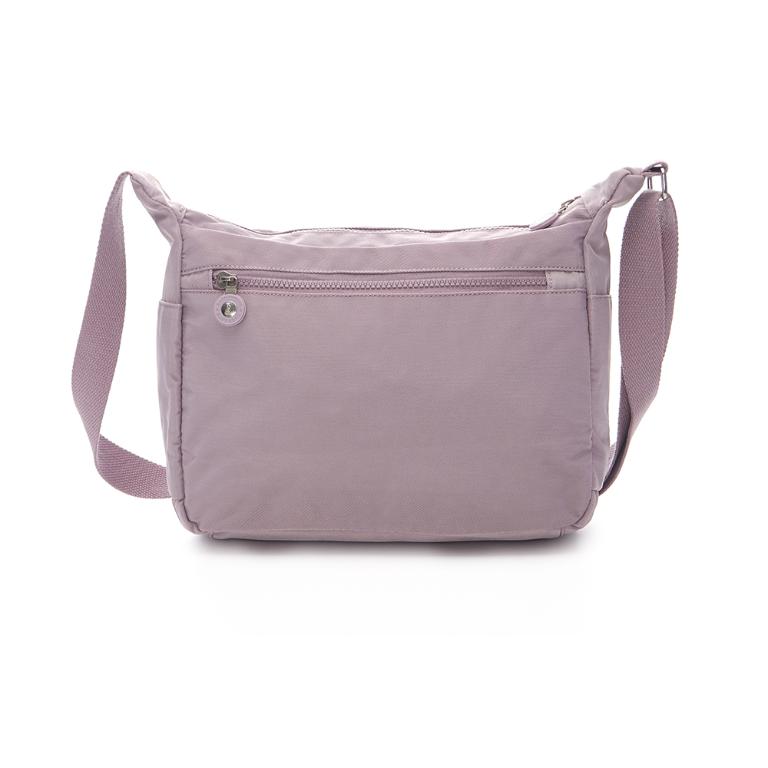 B.S.D.S冰山袋鼠 - 時光旅人 - 知性造型多層斜背包 - 淡紫色【B5035-2PR】