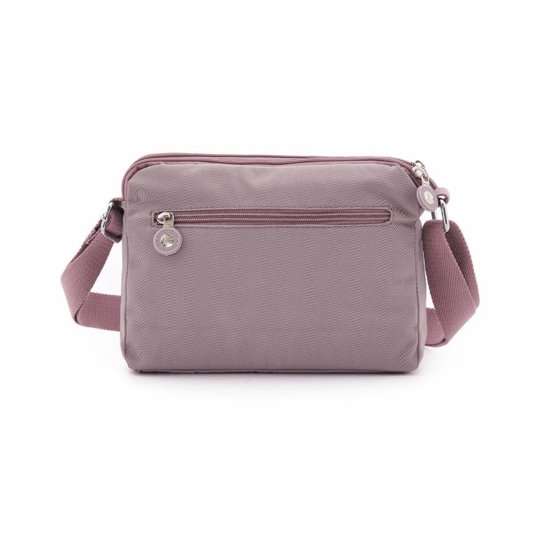 B.S.D.S冰山袋鼠 - 時光旅人 - 知性輕巧斜背小包 - 淡紫色【B231PR】