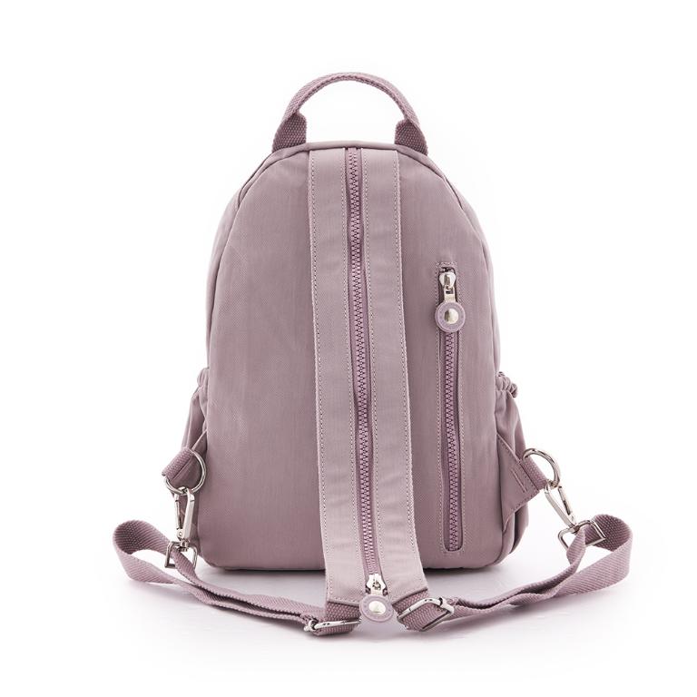 B.S.D.S冰山袋鼠 - 時光旅人 - 知性單肩後背兩用包 - 淡紫色【B108-2PR】