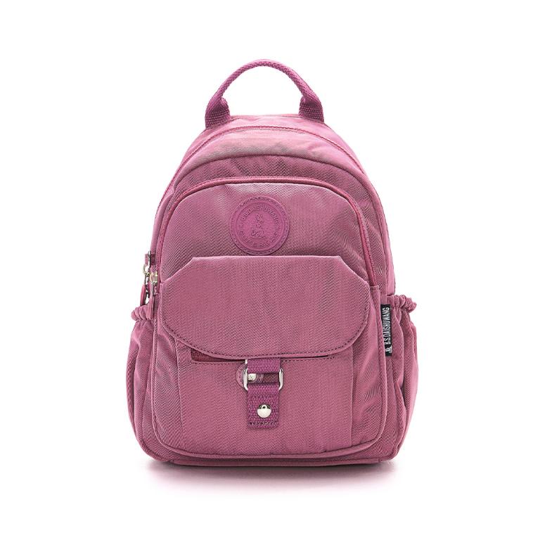 B.S.D.S冰山袋鼠 - 時光旅人 - 知性單肩後背兩用包 - 莓果粉【B108-2PP】