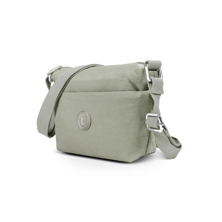 B.S.D.S冰山袋鼠 - 時光旅人 - 知性輕巧收納斜背小包 - 抹茶綠【B233MG】