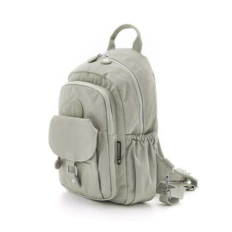 B.S.D.S冰山袋鼠 - 時光旅人 - 知性單肩後背兩用包 - 抹茶綠【B108-2MG】