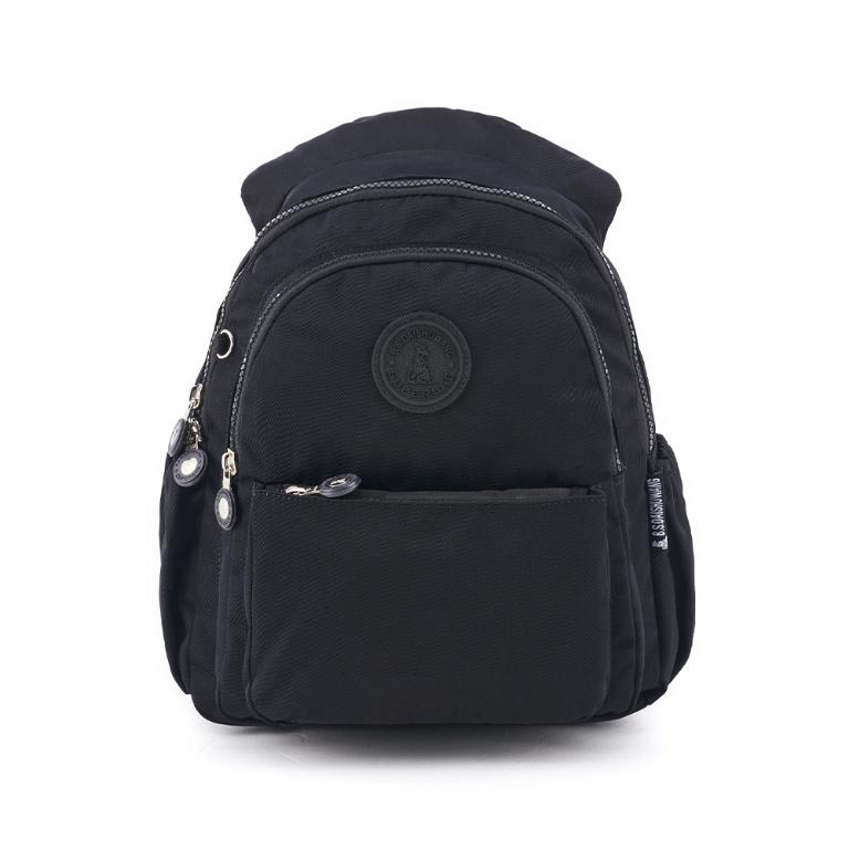 B.S.D.S冰山袋鼠 - 時光旅人 - 知性學院風後背包 - 黑色【B0019-K】