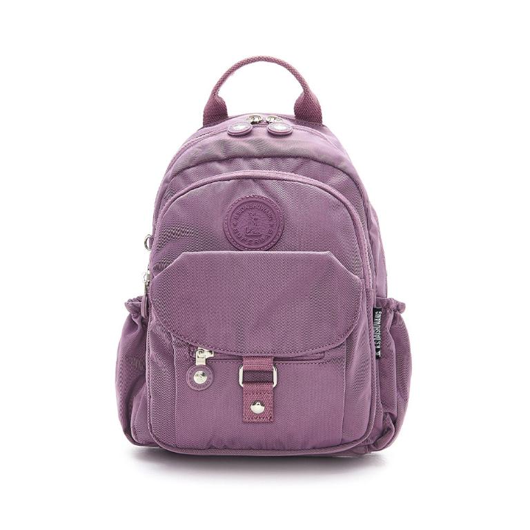 B.S.D.S冰山袋鼠 - 時光旅人 - 知性單肩後背兩用包 - 深芋紫【B108-2U】