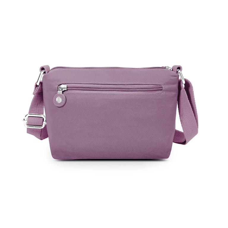 B.S.D.S冰山袋鼠 - 時光旅人 - 知性輕巧收納斜背小包 - 深芋紫【B233U】