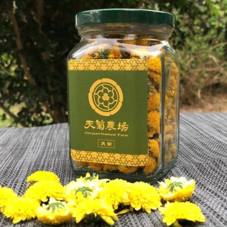 【天菊農場】天菊花茶10g玻璃瓶裝