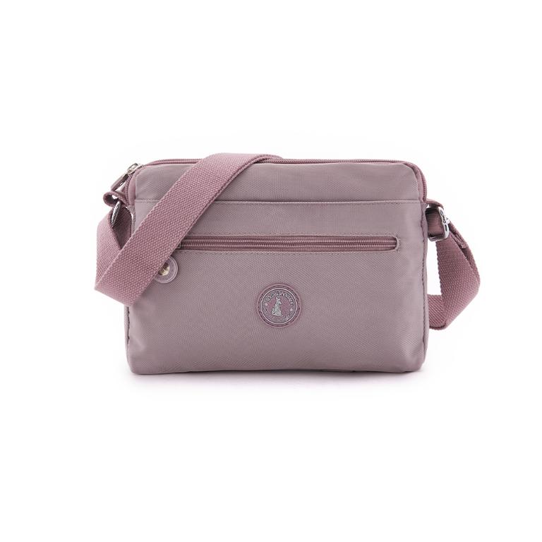 B.S.D.S冰山袋鼠 - 時光旅人 - 知性輕巧斜背小包 - 淡紫色【B231PR】