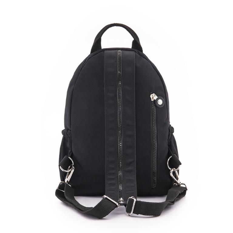 B.S.D.S冰山袋鼠 - 時光旅人 - 知性單肩後背兩用包 - 黑色【B108-2K】