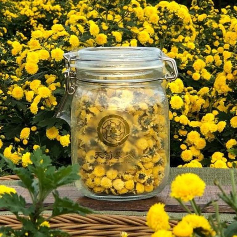 【天菊農場】天菊花茶50g密封瓶裝(新天菊)