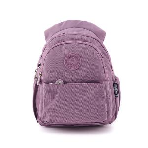 B.S.D.S冰山袋鼠 - 時光旅人 - 知性學院風後背包 - 深芋紫【B0019-U】