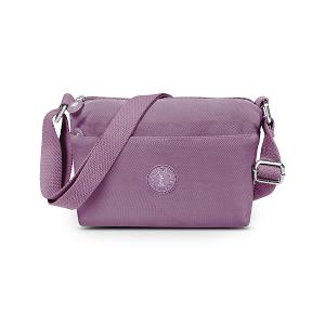 B.S.D.S冰山袋鼠 - 時光旅人 - 知性輕巧收納斜背小包 - 深芋紫【B233U】