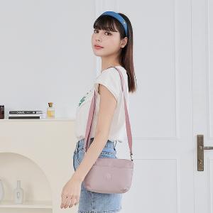 B.S.D.S冰山袋鼠 - 時光旅人 - 知性輕巧收納斜背小包 - 淡紫色【B233PR】