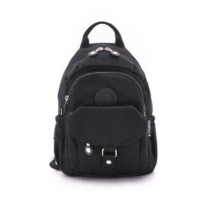 B.S.D.S冰山袋鼠 - 時光旅人 - 知性單肩後背兩用包 - 黑色【B108-2K】