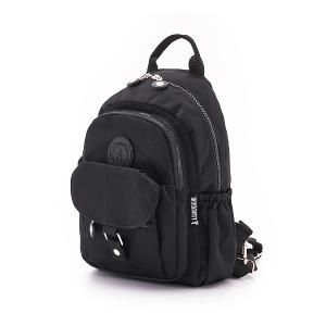 B.S.D.S冰山袋鼠 - 時光旅人 - 知性單肩後背兩用包 - 黑色【B108-2K】