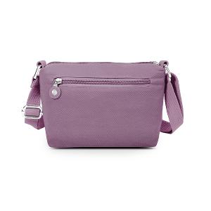 B.S.D.S冰山袋鼠 - 時光旅人 - 知性輕巧收納斜背小包 - 深芋紫【B233U】