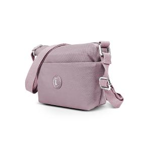 B.S.D.S冰山袋鼠 - 時光旅人 - 知性輕巧收納斜背小包 - 淡紫色【B233PR】