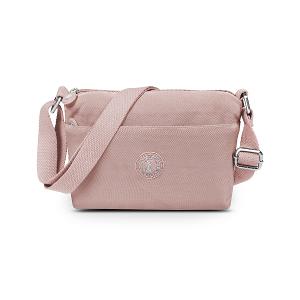 B.S.D.S冰山袋鼠 - 時光旅人 - 知性輕巧收納斜背小包 - 奶茶杏【B233C】