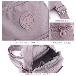 B.S.D.S冰山袋鼠 - 時光旅人 - 知性學院風後背包 - 黑色【B0019-K】