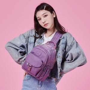 B.S.D.S冰山袋鼠 - 時光旅人 - 知性單肩後背兩用包 - 深芋紫【B108-2U】