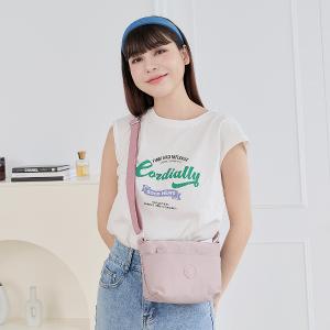 B.S.D.S冰山袋鼠 - 時光旅人 - 知性輕巧收納斜背小包 - 淡紫色【B233PR】