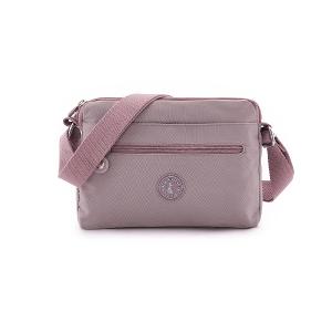 B.S.D.S冰山袋鼠 - 時光旅人 - 知性輕巧斜背小包 - 淡紫色【B231PR】