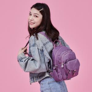 B.S.D.S冰山袋鼠 - 時光旅人 - 知性單肩後背兩用包 - 深芋紫【B108-2U】