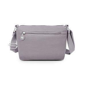 B.S.D.S冰山袋鼠 - 時光旅人 - 知性輕巧收納斜背小包 - 薄霧灰【B233GR】