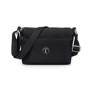 B.S.D.S冰山袋鼠 - 時光旅人 - 知性輕巧收納斜背小包 - 黑色【B233K】