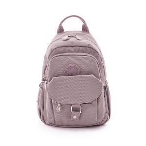 B.S.D.S冰山袋鼠 - 時光旅人 - 知性單肩後背兩用包 - 淡紫色【B108-2PR】