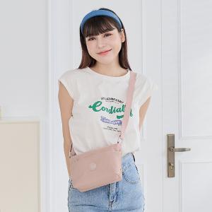 B.S.D.S冰山袋鼠 - 時光旅人 - 知性輕巧收納斜背小包 - 奶茶杏【B233C】