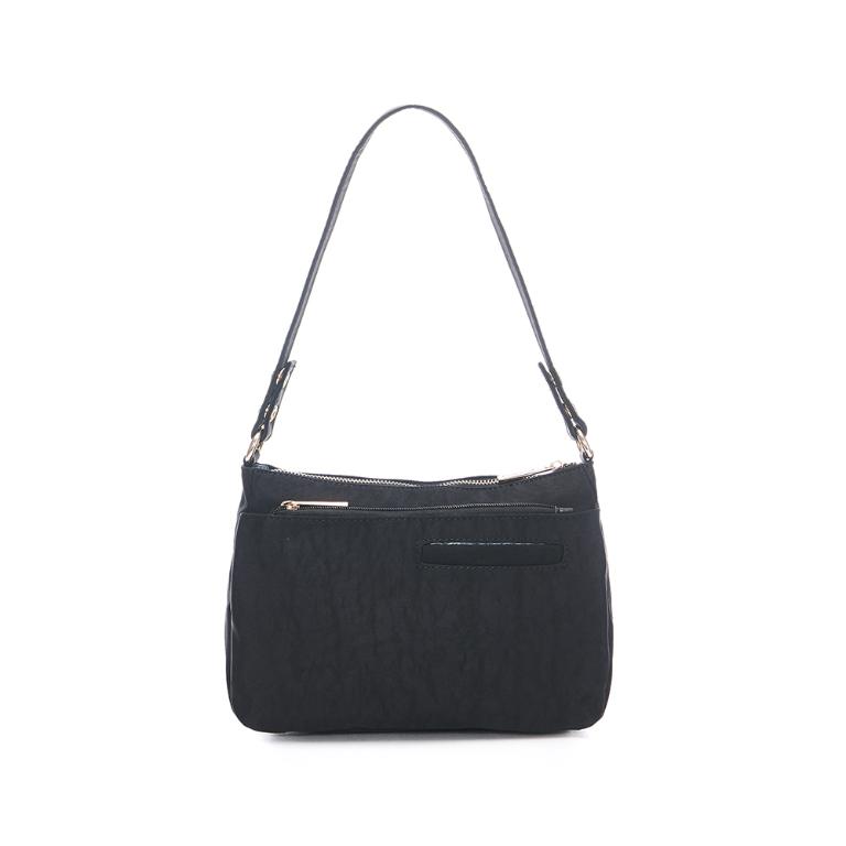 B.S.D.S冰山袋鼠 - 非常莓好 - 織帶拼接輕量斜肩包 - 紅磚黑【8013-KR】