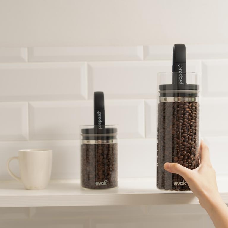 EVAK 密封儲物罐 Classic 系列/玻璃/長形把手