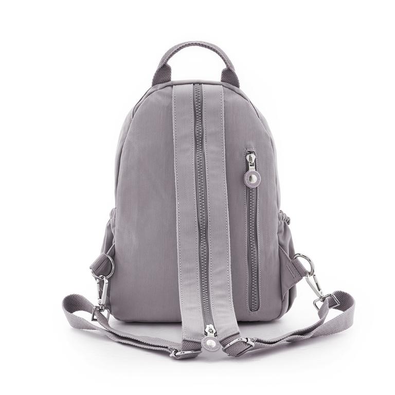 B.S.D.S冰山袋鼠 - 時光旅人 - 知性單肩後背兩用包 - 薄霧灰【B108-2GR】